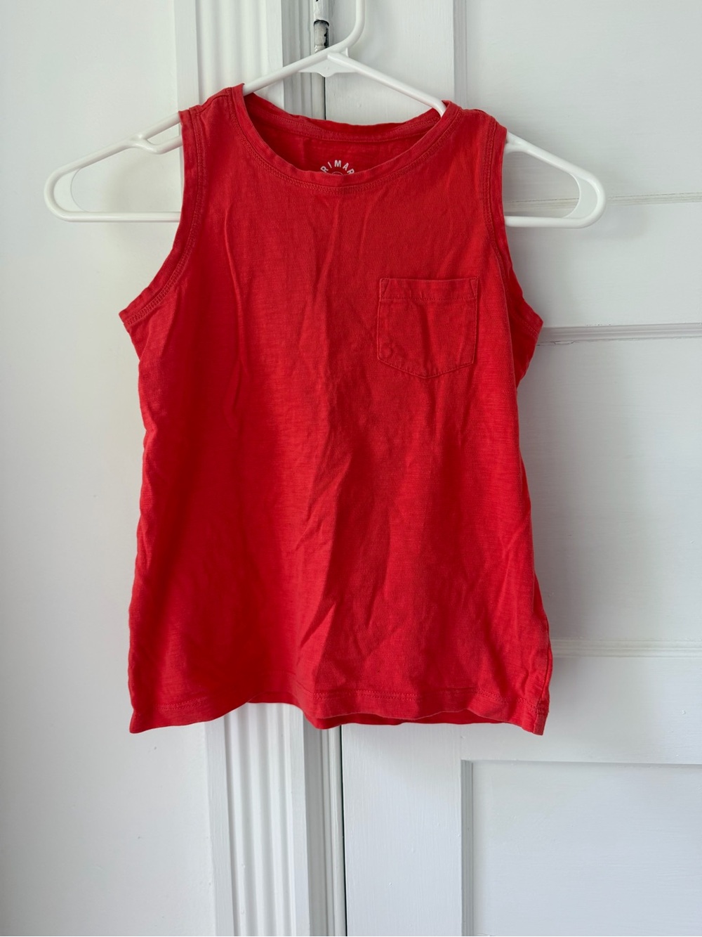 Primary Pocket Tank Top, size 8-9